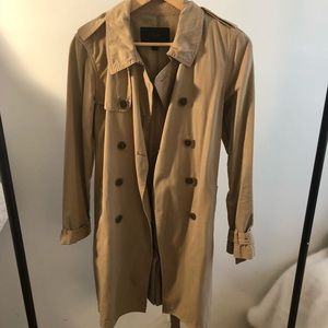 J Crew Trench Coat Size 10